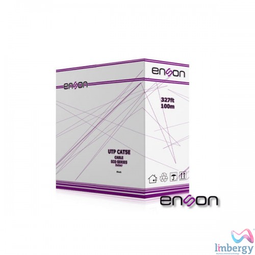CABLE UTP CAT5E ENSON 12151  BLANCO ECO EXTERIOR