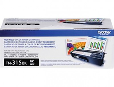 Cartucho tóner BROTHER TN315BK, 6000 páginas, Negro, Laser  KTN-BK (TKEYD13J8008232CLY1092)