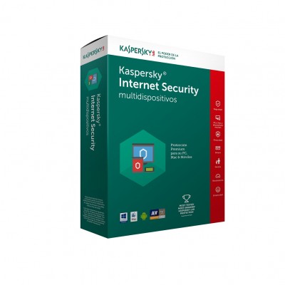 Antivirus KASPERSKY Internet Security Multidispositivos, 5  licencias, 1 Año(s)