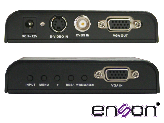 CONV. DE VIDEO BNC A VGA ENSON ENS-BNC2VGA