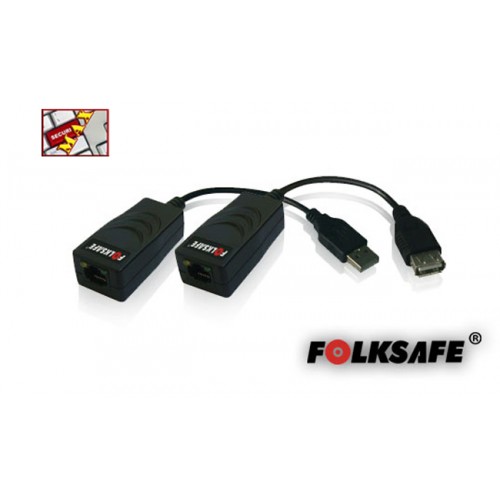 EXTENSOR USB 100MTS FOLKSAFE FS-6001U