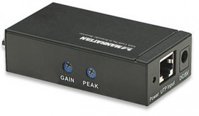 Extensor VGA MANHATTAN 177344, Negro, VGA
