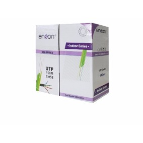 CABLE UTP CAT5E ENSON 12251W100 BLANCO ECO 100MTS