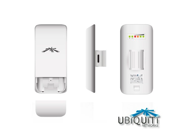 CPE/AP ENLACE 2.4GHZ 150MBPS 8DBI UBIQUITI LOCOM2 1ETH