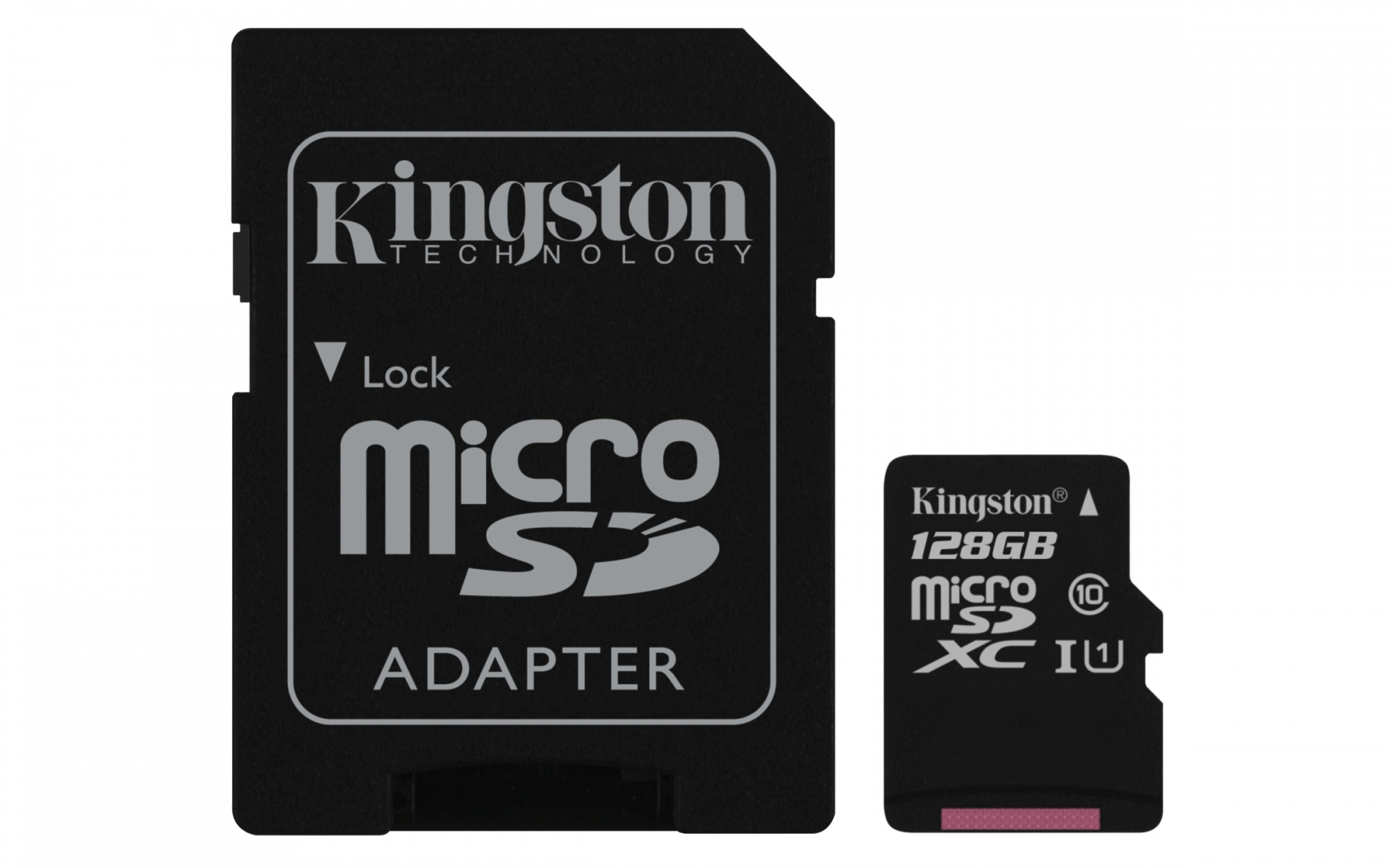 KINGSTON 128G MICRO SDHC XC CLA SE 10 G2 UHS-I 45MB/S CON ADAPTADOR