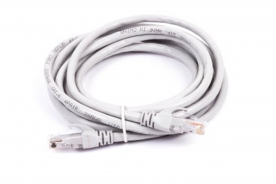 Cable de parcheo Naceb Technology NA-310,7m, Gris