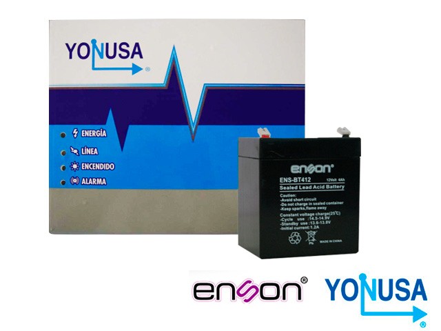 KIT EB BATERIA+ENERGIZADOR YONUSA EY12000127/250+ENS-BT412