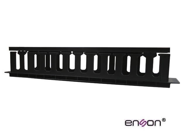 ORGANIZADOR DE CABLES HORIZONTAL 2U 19 ENSON ENS-CM24