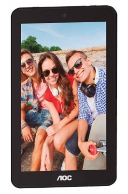 Tableta AOC A726, 1 GB, Quad-Core, 7 pulgadas, Android 6.0
