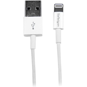 CABLE 1M LIGHTNING APPLE IPOD IPAD IPHONE 5 A USB 2.0 BLANCO 