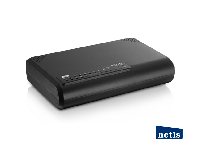 SWITCH 24FAST NO-ADM NETIS ST-3124P DESKTOP